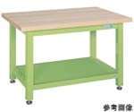 超重量作業台（W/耐荷重3000kg/木目メラミン天板/W1200×D800×H740mm）　WM-2