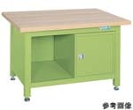 超重量作業台（W/耐荷重3000kg/木目メラミン天板/W1200×D800×H740mm）　WM-2F0B