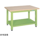 超重量作業台（W/耐荷重3000kg/木目メラミン天板/W1800×D800×H740mm）　WM-8