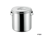AG 18-8丸キッチンポット 11L 手付　24cm