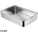 AG 18-8サニタリー 番重バット 取手一体成形 中8cm