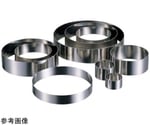 18-8 丸型セルクル浅型（アルゴン溶接）φ120×H30mm 12cm
