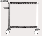 オールマイティカート サイドハンドルタイプ（ASC02Sシリーズ）棚2段 607×456×917mm　ASC02S-M610B