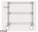 オールマイティカート サイドハンドルタイプ（ASC30Sシリーズ）棚3段 610×459×815mm　ASC30S-M610SB