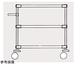オールマイティカート サイドハンドルタイプ（ASC30Sシリーズ）棚3段 915×613×917mm　ASC30S-L910B