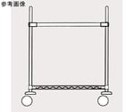 オールマイティカート トップハンドルタイプ（ASC11Tシリーズ）棚2段 610×459×973mm　ASC11T-M610SB