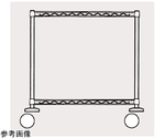 オールマイティカート 標準タイプ（ASC02シリーズ）棚2段 912×610×815mm　ASC02-L910SB