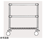 オールマイティカート 標準タイプ（ASC21シリーズ）棚3段 915×459×815mm　ASC21-M910SB