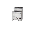 ガスうどん釜 角槽タイプ 750×600×800×150mm 25.6kW　MGU-076G-LPG