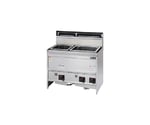 ガスうどん釜 角槽タイプ 1000×600×800×150mm 36.1kW　MGU-106G-LPG
