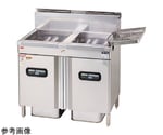 ガスフライヤー（エクセレントシリーズ）二槽式 15.1kW　MXF-076WC-13A