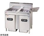ガスフライヤー（エクセレントシリーズ）二槽式 34.9kW　MXF-146WC-LPG