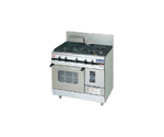 パワークックガスレンジ（内部炎口バーナー搭載）37.0kW　MGRXU-096F-LPG