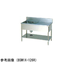 一槽水切付シンク ブリームシリーズ（SUS304）水切り左側 900×450×850mm　BSM1X-094LH
