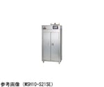 蒸気食器消毒保管庫 奥行1列 両面扉 食器カゴなし 1300×530×1850mm　MSH15-S31WEN