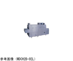 食器洗浄機 フラットコンベアタイプ 押さえネット回転式 洗浄槽ガス加熱 3700×1200×1900mm　MDCH3B-8GL