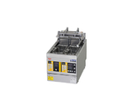 電気ダブルオートリフトフライヤー 350×600×350mm　MEF-WL13TB