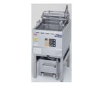 油ろ過機内蔵型電気フライヤー 450×670×800mm　MEF-L18-OF