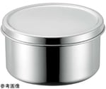 18-8 丸型調味料入れ（つまみ無）10cm