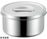 18-8 丸型調味料入れ（つまみ付）10cm