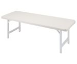 Examination table (leather mat interchangeable) body white and others