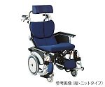 ティルト＆リクライニング車椅子（オアシス・ポジティブシリーズ）　赤　ポリエステルタイプ　OS-12TRSP V1