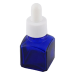 スポイト薬瓶（オーバーキャップ付き）　9mL　ブルー　G-04