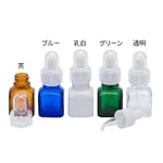 スポイト薬瓶（オーバーキャップ付き）　9mL　透明　G-04