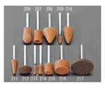 15.9x16.0mm/3.2mm軸 軸付砥石　EA818E-208