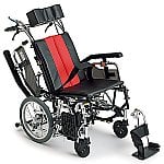 ティルト＆リクライニング車椅子　（介助式／アルミ製／座幅４００ｍｍ）　TRC-2