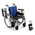 8-2502-12 モジュール型車いす 介助式 BAL-R6 【AXEL】 アズワン