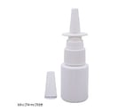 点鼻容器　20mL　乳白　10本入　KT110-102