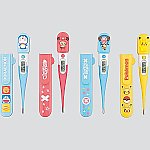 取扱を終了した商品です］8-3418-04 体温計（小児用）先端屈曲タイプ