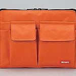 8-4231-02 バッグインバッグ （A4収納／黄緑） 【AXEL】 アズワン