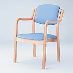 椅子 (シャローアイリス) (浅型/520×550×800mm/ブルー)　SIRS-150-V