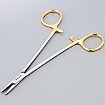 YDM 持針器 ベビークライルウッド 超硬付 株式会社 YDM｜デンタル製品 - 持針器（ヘガール型）