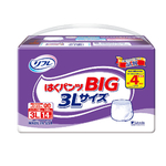 8-4641-17 リフレ はくパンツ BIG 4Lサイズ 12枚入 【AXEL】 アズワン