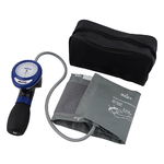 アネロイド血圧計［ワンハンド式］　HT-1500　ブルー　HT-1500-12K