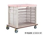 8-6415-11 常温配膳車 COO（シャッター式・ベーシックタイプ 
