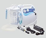 取扱を終了した商品です］8-6567-01 吸引・吸入両用器 セパDC-Ⅱ(3電源