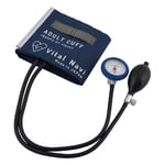 バイタルナビ血圧計（ラテックスフリー）　ネイビーブルー　LF成人用