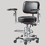ステンレス・ドクターチェア・回転イス・手術用・業務用仕様 ステンレス・ドクターチェア・回転イス・手術用・業務用仕様