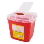 8-7221-51 ディスポ針ボックス 黄色1L ケース販売（60個） 【AXEL