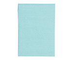 紙エプロン（3層片面防水・エンボス加工タイプ）　500枚入　ブルー　66261