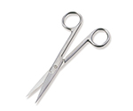外科剪刀（ディスポタイプ6本入） 両尖 直　DIS-288