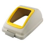 分別ゴミ箱（リサイクルトラッシュ） ECO-50用フタ 黄　YW-133L-OP1-Y
