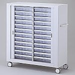 ［Discontinued］Medication cart without shutter 1226 x 470 x 1381 mm NYC-02