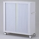 ［Discontinued］Medication cart with shutter 1226 x 470 x 1381 mm NYC-02S