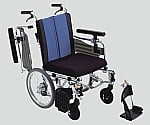 ウイングスイングアウト車椅子（アルミ製）　介助式　BAL-10