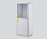 ［Discontinued］ALTIA Material Cabinet (2 Pivot Doors) With Window MC-DW2L0